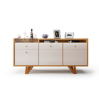 Balcão Aparador Buffet 2 Portas Emili H01 - D'rossi - Cinamom