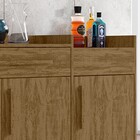 Balcão Aparador Buffet 3 Portas 1 Gaveta Gênova G03 Canela -