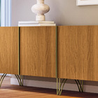 Balcão Aparador Buffet Anabelle Off H01 - D'rossi - Off White