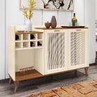 Balcão Aparador Buffet Arqueon Com Espelho Adnet 67cm B03 Pre