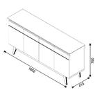 Balcão Aparador Buffet Classic Com Espelho Adnet 67cm Hi01 Of