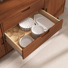 Balcao Aparador Buffet Madeira 2 Portas 3 Gavetas Tivoli - Ca