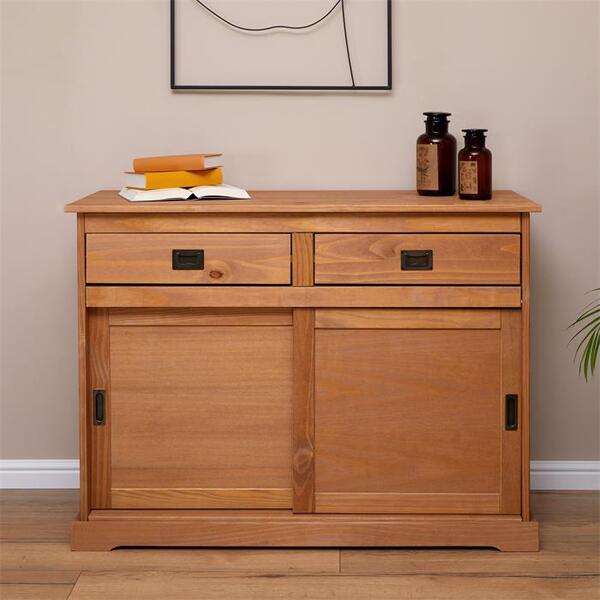 Balcão Aparador Buffet Madeira 2 Portas Savona