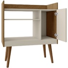 Balcão Aparador Buffet Para Café 01 Porta B02 Cinamomo Off Wh