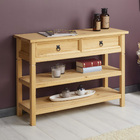 Balcão Aparador Madeira 1 Gaveta 2 Prateleiras Rústico