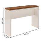 Balcão Aparador Para Sala De Estar Roma Off White Cedro