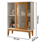 Balcao Aparador Porta De Correr 91cm 11x Tebar