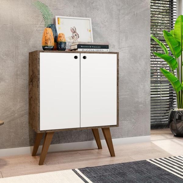 Balcão Aparador Retro Equador 2 Portas Castani Casa Mobilia