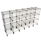 Balcão Aramado Preto - 1,80 X 1,00 X 0,30