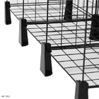 Balcão Aramado Preto- 1,50 X 1,00 X 0,40