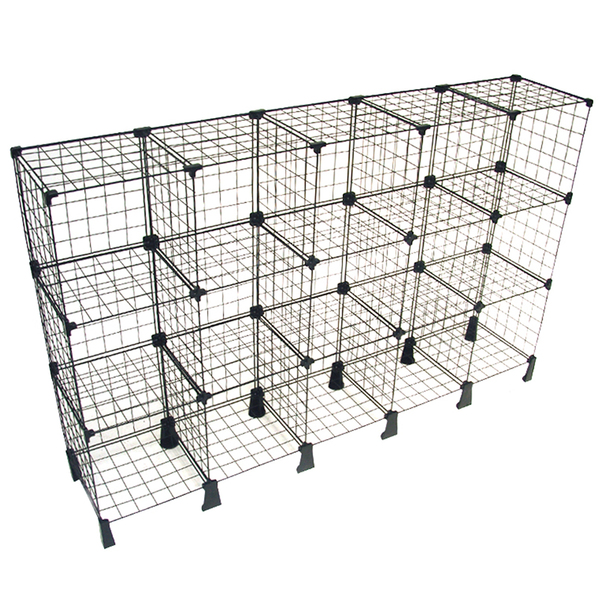 Balcão Aramado Preto- 1,50 X 1,00 X 0,40