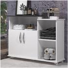 Balcão Área De Serviço Armário Tampo Preto