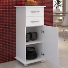 Balcão Armário 2 Gavetas Cozinha Utensílios 1 Porta