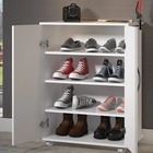 Balcão Armário 2 Portas C/ Prateleiras Sapatos Quarto