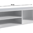 Balcão Armário Aéreo Penteadeira Branco Para Perfumes Cremes