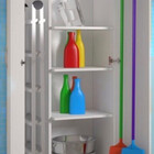 Balcão Armário Branco C 2 Portas Multiuso