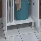 Balcão Armário Branco Lavanderia Utensílios Multiuso