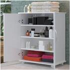 Balcão Armário C/ Rodinhas Escritório Cor Livros