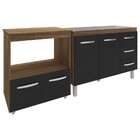 Balcão Armário Cozinha Gabinete De Pia 120 Cm Bruna E Balcão