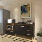 Balcão Armário Cozinha Gabinete De Pia 120 Cm Bruna E Balcão