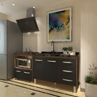 Balcão Armário Cozinha Gabinete De Pia 120 Cm Bruna E Balcão