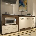 Balcão Armário Cozinha Gabinete De Pia 120 Cm Bruna E Balcão