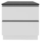 Balcão Armário De Cozinha 100% Mdf 80 Cm 2 Gavetas Frentes Br