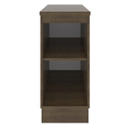 Balcão Armário De Cozinha 35 Cm 1 Porta Rustic/branco Glamy M