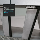 Balcão Armário De Cozinha 40 Cm 1 Porta Com Pés Cinza Nice Ma