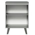 Balcão Armário De Cozinha 60 Cm 1 Porta Com Pés Cinza Nice Ma