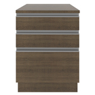 Balcão Armário De Cozinha 60 Cm 3 Gavetas Rustic Glamy Madesa