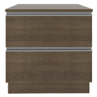 Balcão Armário De Cozinha 80 Cm 2 Gavetas Rustic Glamy Madesa