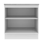 Balcão Armário De Cozinha 80 Cm 2 Portas Branco Agata Madesa