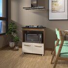 Balcão Armário De Cozinha Para Fogão Cooktop 4 Bocas E Forno