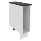 Balcão Armário De Cozinha Porta Pano 100% Mdf Branco Acordes