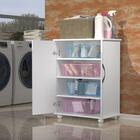 Balcão Armário De Lavanderia 2 Portas Branco