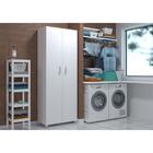 Balcão Armário De Lavanderia 2 Portas Utensílios