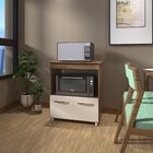 Balcão Armário Gabinete Para Microondas E Forno Elétrico Cozi