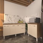 Balcão Armário Gabinete Para Pia 138 Cm Camila E Balcão Para