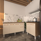 Balcão Armário Gabinete Para Pia 138 Cm Camila E Balcão Para