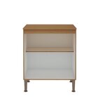 Balcão Armário Multiuso Para Cooktop Com 2 Portas 100% Mdf Fr