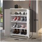 Balcão Armário Para Area De Serviço C/ Rodinhas Branco