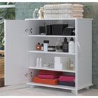 Balcão Armario Para Lavanderia Bandeja Multiuso