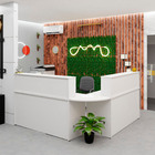 Balcão Atendimento De Canto Em L Recepção/consultório 1400x60