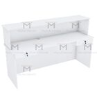 Balcão Atendimento Recepção M448.b 100% Mdf (loja, Caixa)