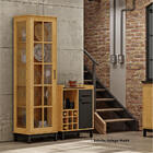 Balcão Bar Com Adega 1 Porta 2 Prateleiras Madri Finestra Móv