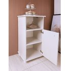 Balcão Bebedouro 1 Porta Com Nicho Decorativo Branco