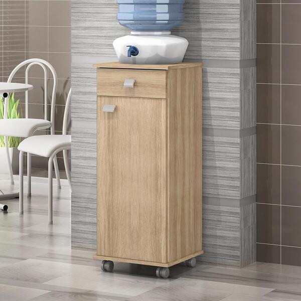 Balcão Bianca Com Rodinhas 1 Porta 1 Gav