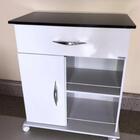 Balcão Branco Quarto Lindo Rodinhas