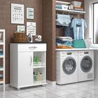 Balcão Branco Quarto Lindo Rodinhas